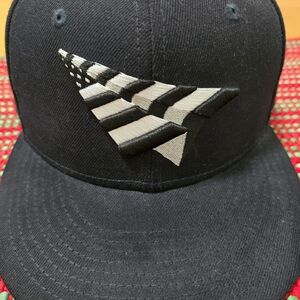 New Era 59Fifty Paper Plane Black Embroidered Cap Size 7